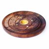 Wooden Incense and Cone Holder-0